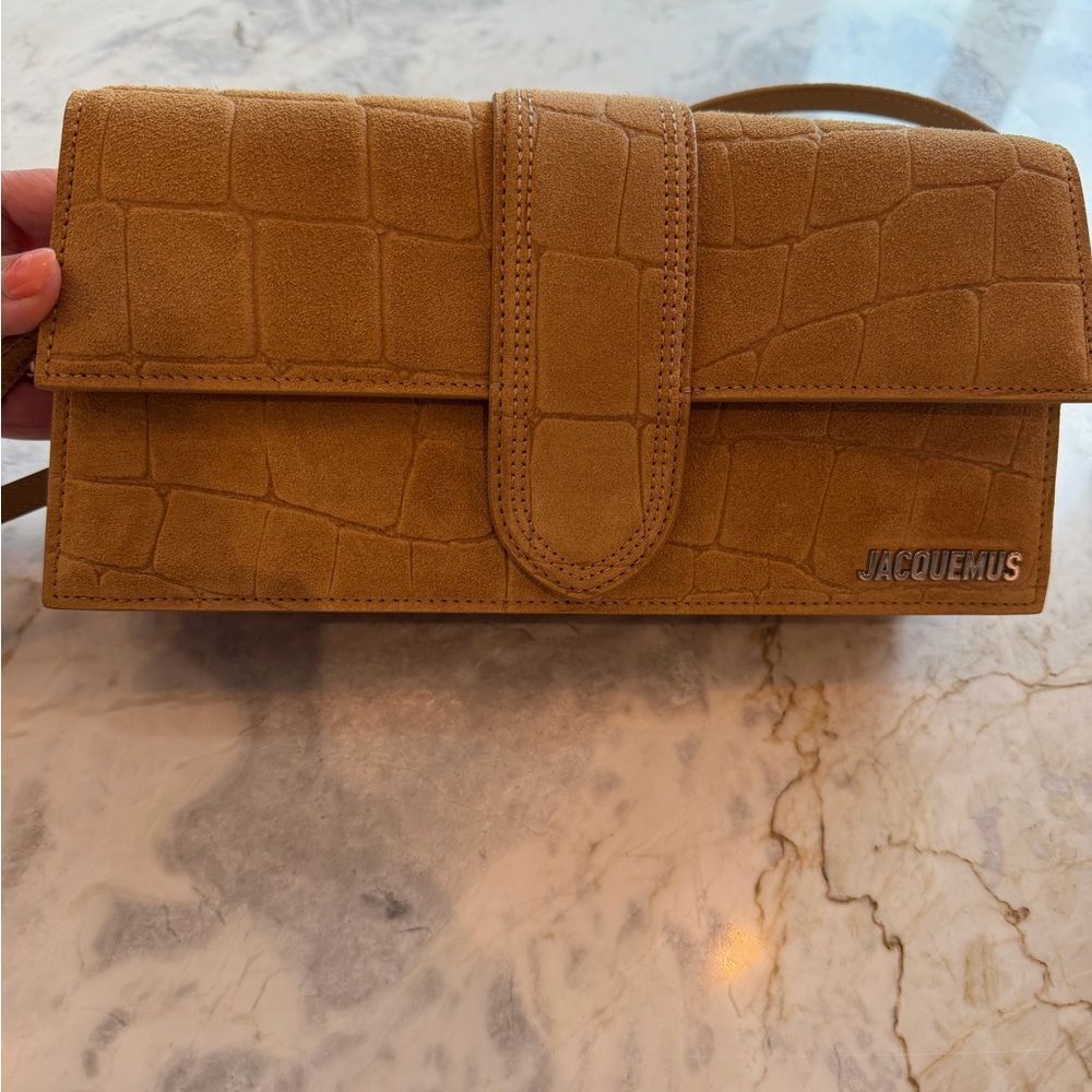 Jacquemus Le Bambino Croc-Embossed Women's Shoulder Bag - Picture 4 of 15